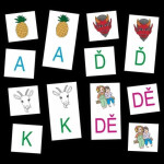 Obrázková abeceda - didaktická pomůcka k výuce abecedy - Jitka Rubínová