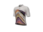 Alé PR-E Rainbow pánský cyklistický dres krátký rukáv Beige vel.