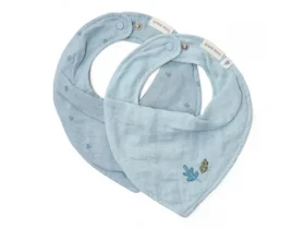 Little Dutch Bryndáček bandana 2 ks Pure Denim Blue (TE50145042LD)