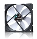 Fractal Design 120mm Dynamic X2 GP PWM bílé lopatky černá / Univerzální ventilátor / 32.2 dB @ 2000 RPM (FD-FAN-DYN-X2-GP12-PWM-WT)