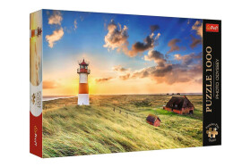 Puzzle Premium Plus: Photo Odyssey - Maják Ost na ostrově Sylt 1000 dílků