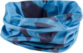 CEP Logo Bandana blue grey - Běžecký multifunkční nákrčník CEP - ledově modrá / šedá