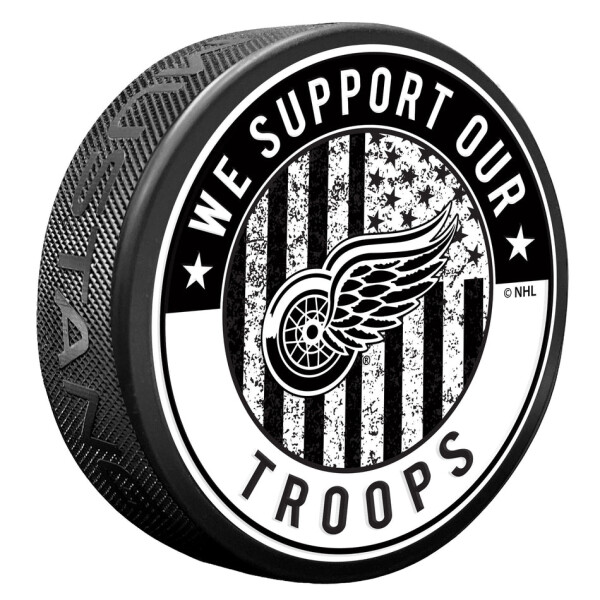 Mustang Puk Detroit Red Wings NHL Military Appreciation