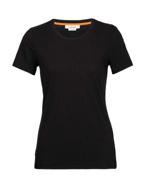 Dámské triko krátký rukáv ICEBREAKER Wmns Central Classic SS Tee, Black velikost: M