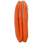 Luxusní dámské kožené MINI crossbody Lucho, oranžová