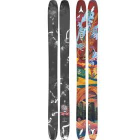 Limitované freeride lyže ATOMIC Bent Chetler 110 Grateful Dead délka lyží (v cm) 180