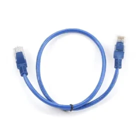 Gembird UTP CAT5E 0.25m / patch kabel / s ochranou / modrá (PP12-0.25M/B)