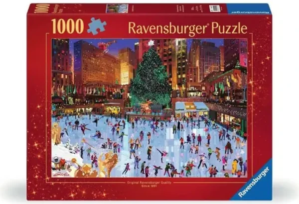 RAVENSBURGER Puzzle Radost v Rockefellerově centru