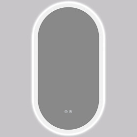 CERANO - Koupelnové LED zrcadlo Toro - 40x60 CER-8050BD79951
