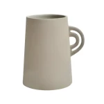 Spirella ORGANIC kelímek na zubní kartáčky matné cappuccino / keramika