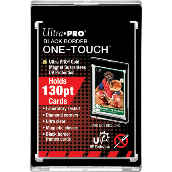 Ultra PRO Magnetické pouzdro UP One Touch Holder Black Border 130 pt