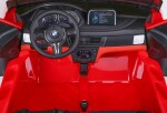 Mamido Elektrické autíčko BMW X6 M dvoumístné XXL červené