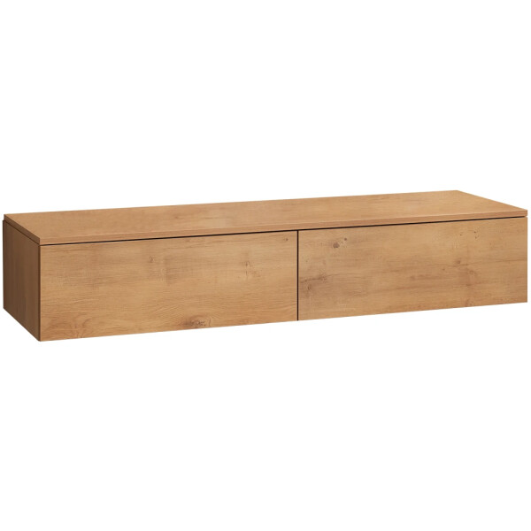 CERANO - Koupelnová skříňka pro umyvadla na desku Noira - dub medový - 120x28x48 CER-8050BD7614