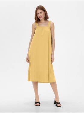 Žluté dámské šaty ONLY May