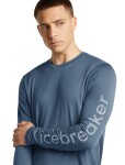 ICEBREAKER Mens Merino 150 Tech Lite LS Tee IB Vertical, Dawn velikost: XXL