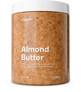 Vilgain Mandlové máslo – jemné mandle 1 000 g