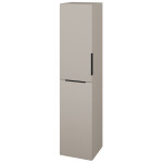 Dřevojas - Vysoká skříň s košem na prádlo DOS SVD2K 35 - N07 Stone / Úchytka T07 / N07 Stone / Levé 210953I