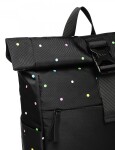 Dámský batoh VUCH Virion Dotty Multicolor, černý