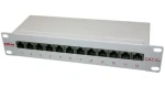 Roline Patch panel 12 portů Cat6a / Patch panel / RJ-45 / 19" / 1U (26.11.0316)