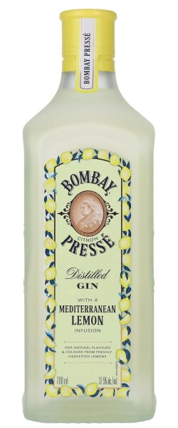 Bombay Citron Pressé 37,5% 0,7 l (holá láhev)