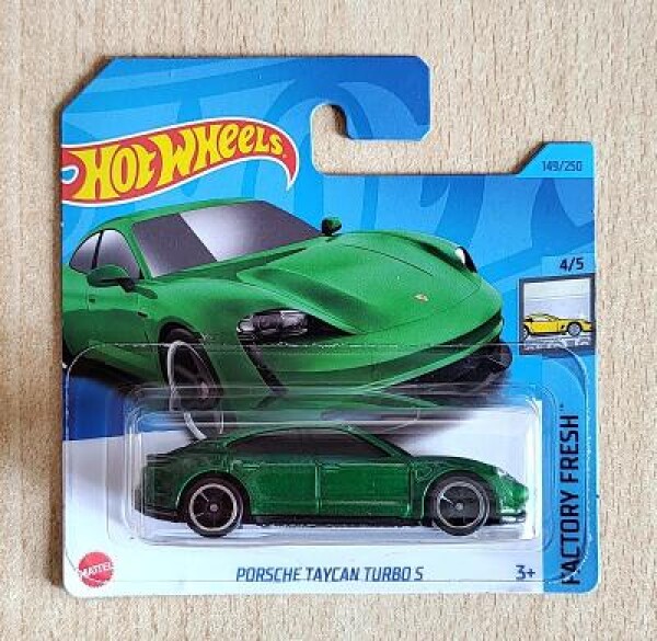 Hot Wheels Porsche Taycan Turbo S, HKJ31