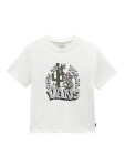 Vans OUTDOOR CACTUS CREW Marshmallow dětské tričko krátkým rukávem