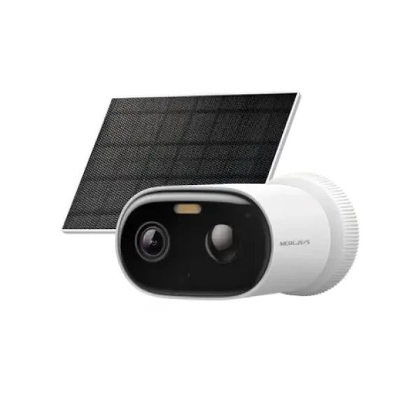 Mercusys MC410 KIT / Sada bezpečnostní kamery se solárním panelem / 2304 × 1296 / Wi-Fi / IP65 / noční vidění 10 m (MC410 KIT)