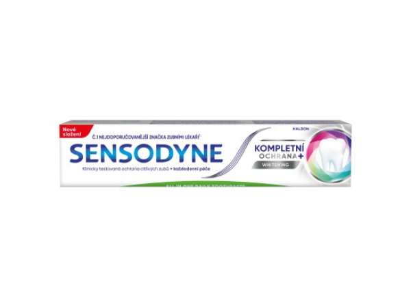 Sensodyne Kompletní ochrana + Whitening zubní pasta s fluoridem 75 ml