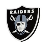 Cedule Las Vegas Raiders NFL 3D Foam Logo
