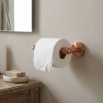 REA - Držák na toaletní papír 29105 Rivo Brush Copper REA-60111