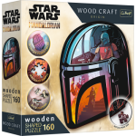 Puzzle Wood Craft Origin The Mandalorian 160 dílků - Trefl