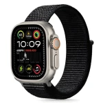 Tech-Protect Nylon Strap 44/45/46/49 mm černá / Řemínek / Apple Watch / nylonový