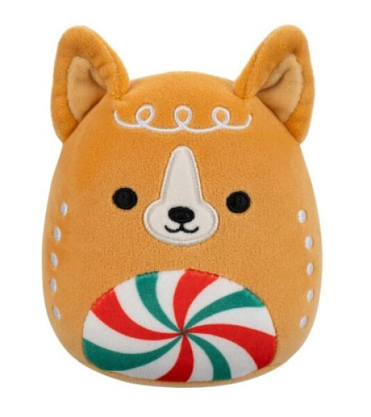 Squishmallows Perníkový corgi - Louis 13 cm