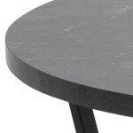 Konferenční stolek Arno (mramor, černá)