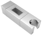 SAPHO - Držák pro sprchovou tyč 30x17, ABS/chrom NDDA139-3