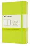 Moleskine Zápisník žlutozelený S, čistý, tvrdý