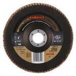 Lamelový kotouč brusný 150 mm zrnitost 60 Rhodius LSZ F1 303708