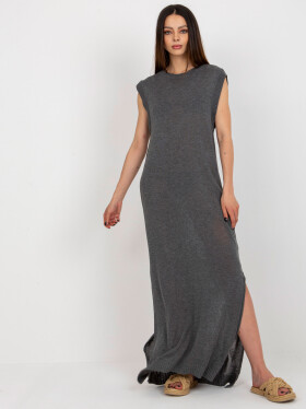 Sukienka BA SK model 18633999 ciemny szary - FPrice Velikost: jedna velikost