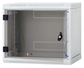 Triton RUA 12U 500mm černá / Rozvaděč / Nástěnný / odnímatelné bočnice / skleněné dveře (RUA-12-AS5-BAX-A1)