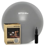Spokey FITBALL Gymnastický míč šedý / 65 cm (5902693210214)