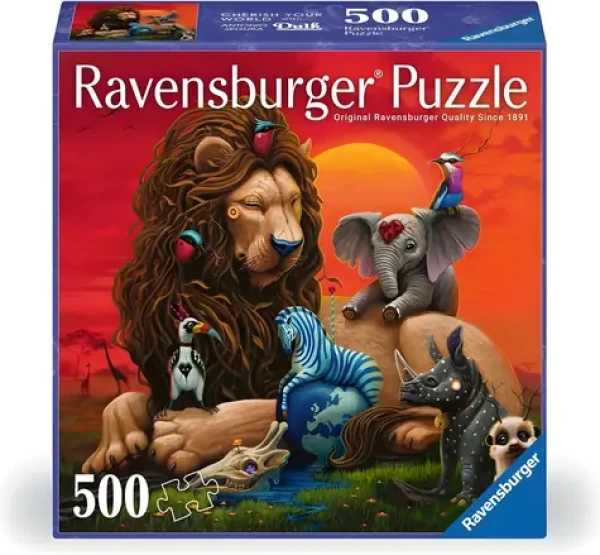 RAVENSBURGER Čtvercové puzzle Naděje