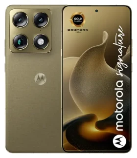Motorola Signature Martini Olive / Telefon / 6,8" AMOLED 165Hz / Snapdragon 8 Gen 5 / 16/512GB / 5G (PBAB0005PL)