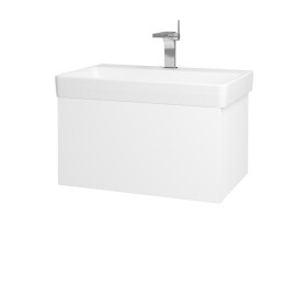 Dřevojas - Koupelnová skříňka VARIANTE SZZ 70 pro umyvadlo Laufen Pro S - M01 Bílá mat / M01 Bílá mat 194796