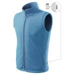 Next fleece vesta unisex azurově modrá 14 (brand label) XL