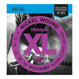 D'Addario EXL120BT - Balanced Tension - .009 - .040