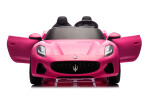 Mamido Elektrické autíčko Maserati GranTurismo Folgore 24V | 480W | 60 kg růžové