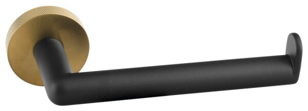 SAPHO - LARISSA držák toaletního papíru, černá/zlato mat WS026BG