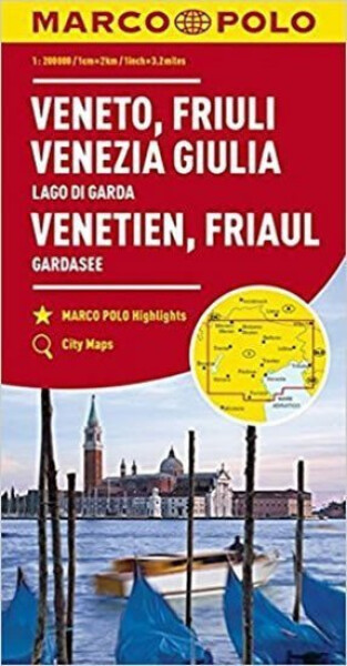 Itálie č.4-Veneto, Friaul 1:200T MD