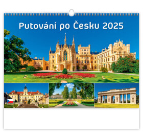 Nástěnný kalendář 2025 Putování po Česku