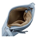 Stylová dámská koženková crossbody kabelka Lumi, modrá